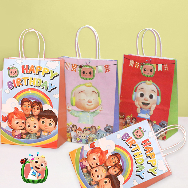 Supply Event - Cocomelons Party Gift Bag Set Leuke