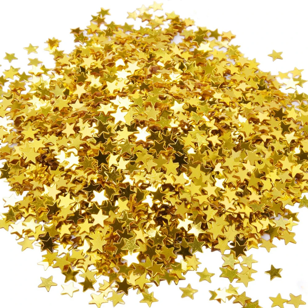 Sequin Star Confetti Verjaarda - Confetti Cannon Tube recensie en prijs