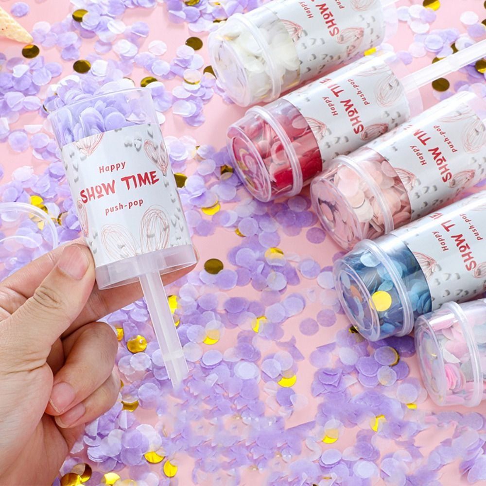 1 stuks bruids douche kleurrij - Confetti Cannon Tube recensie en prijs