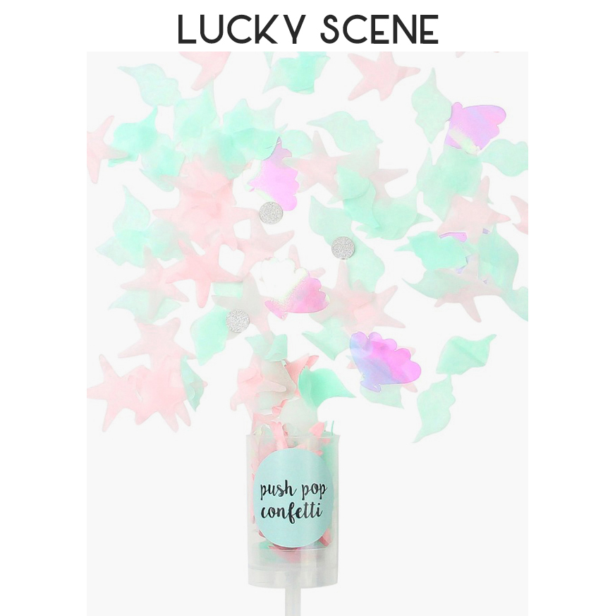 Mermaid Ruimteschip Papier Con - Confetti Cannon Tube recensie en prijs