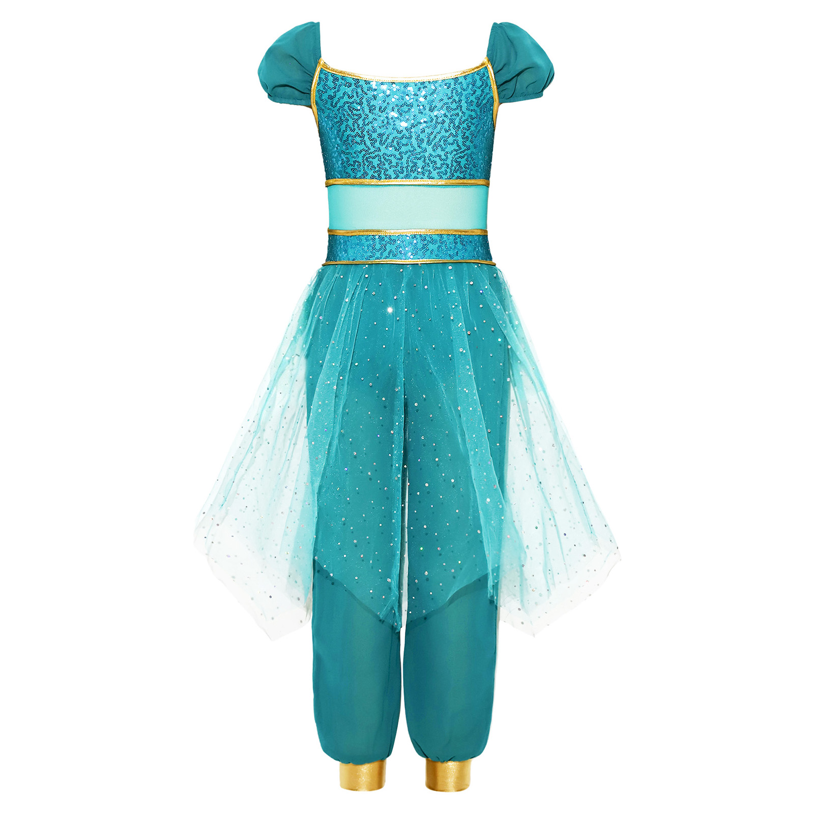 Kinder jumpsuit met lovertjes  - Glitter Tablecloth recensie en prijs
