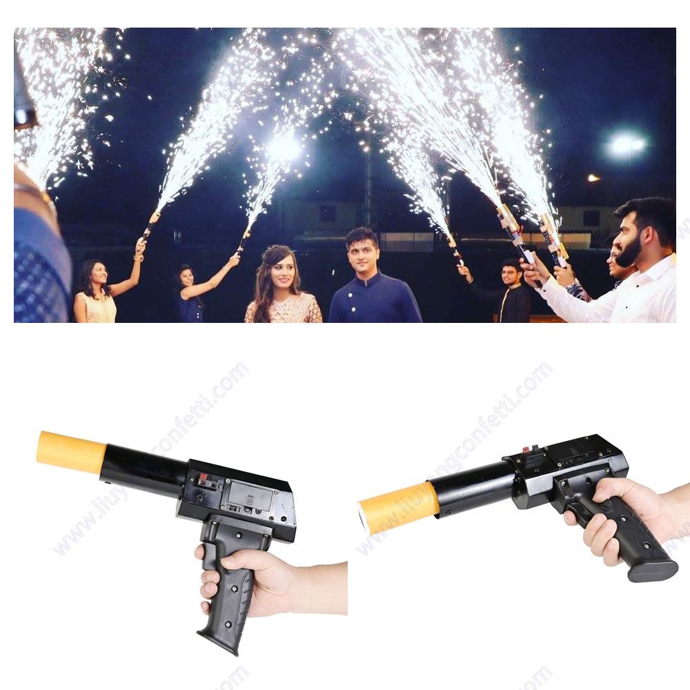 Koud Pyro Gun Hand Held Shoote - Confetti Cannon Tube recensie en prijs